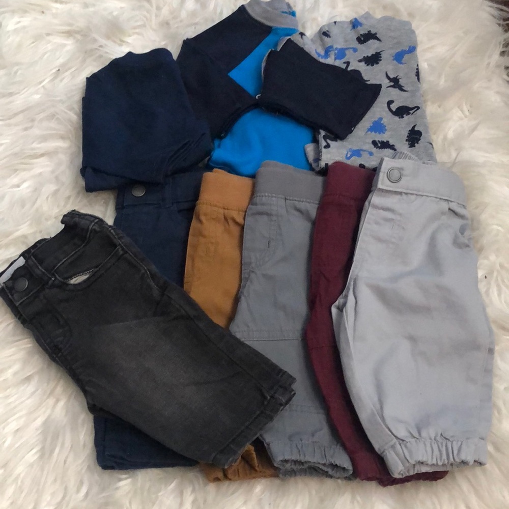 Garanimals bundle pants and tops 0-6 months